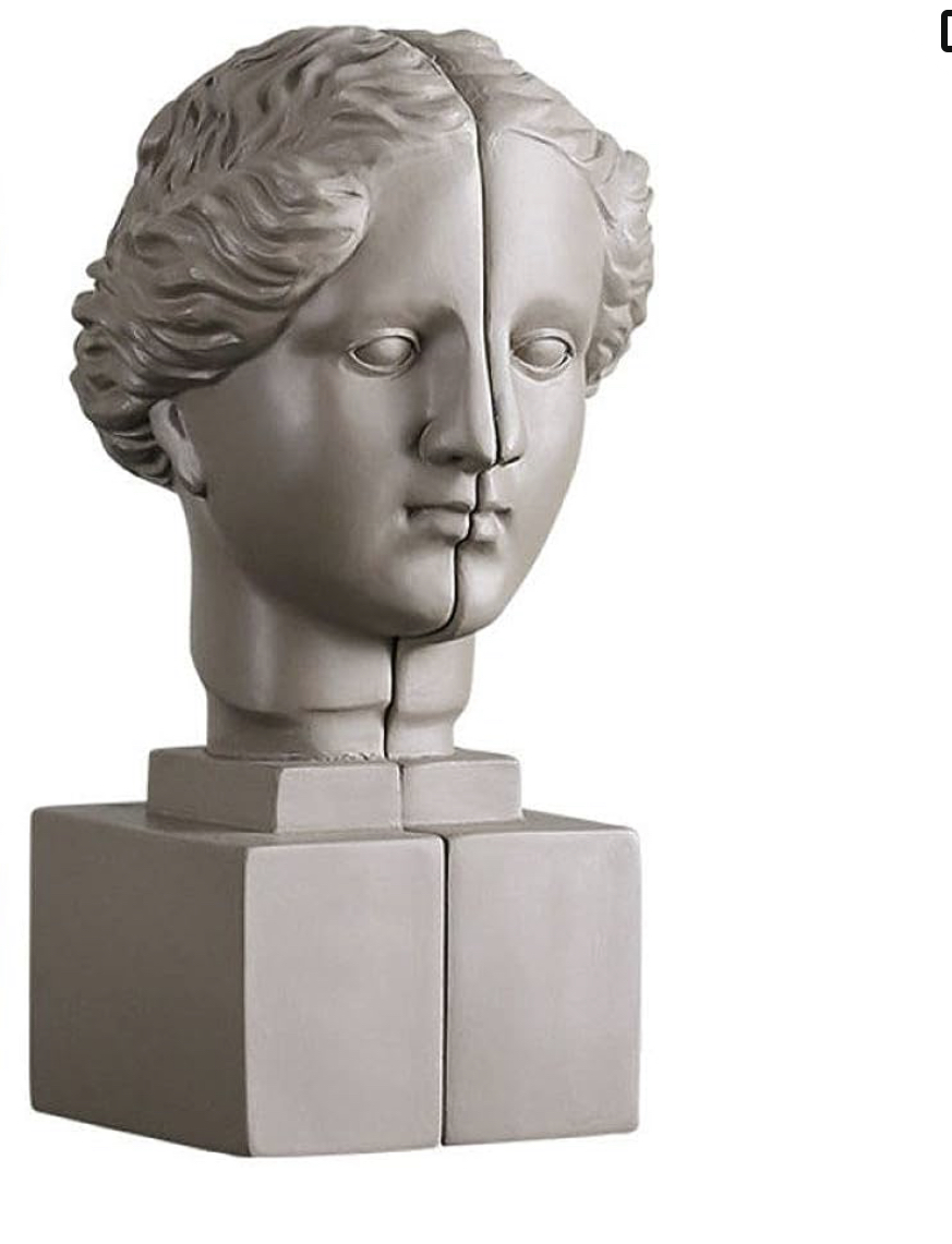 Greek Goddess Bookends Marina's Home Decor