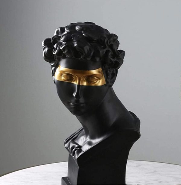 MICHELANGELO HEAD STATUE