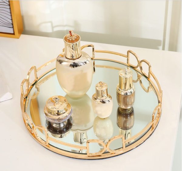 DD DECORATIVE MIRROR TRAY