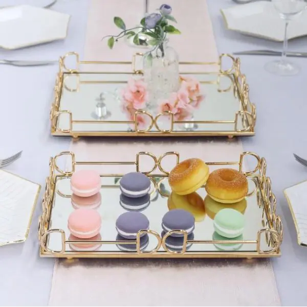 DD RECTANGLE MIRROR TRAY