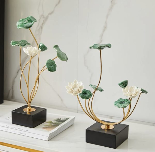 Lotus Leaf Simulation Plant Ornaments