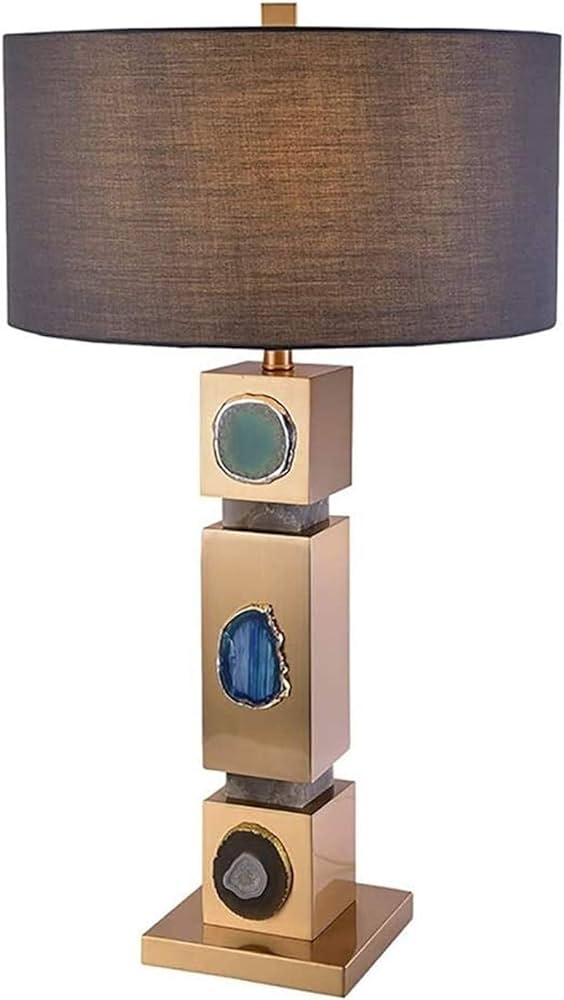 Agate Stones Lamp (Pair)