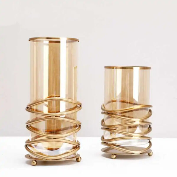 Swirl Candleholders