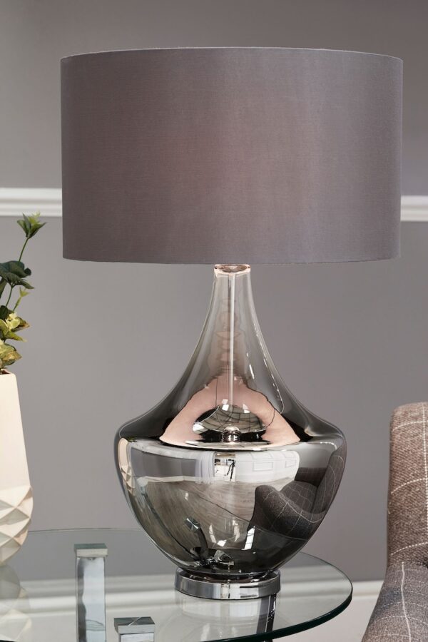 Smoke Grey Blake Lamp