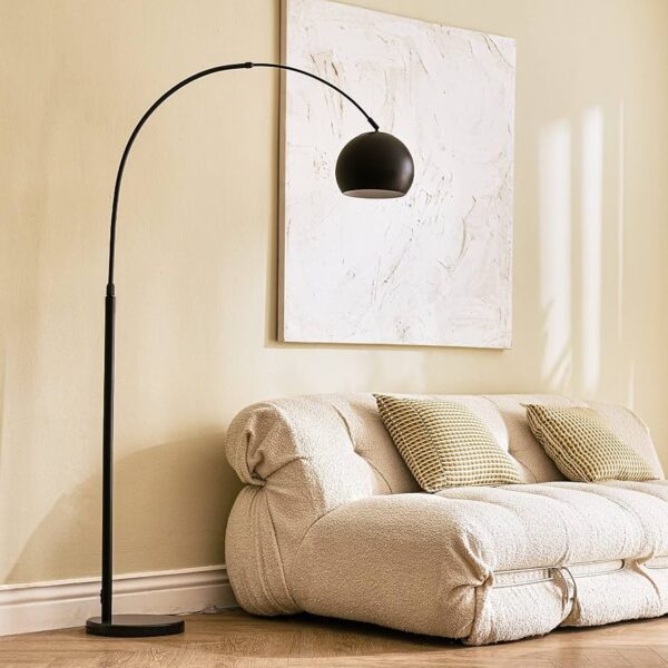 Black Arch Floor Lamp