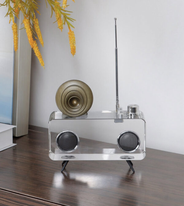 Crystal Recorder Ornament