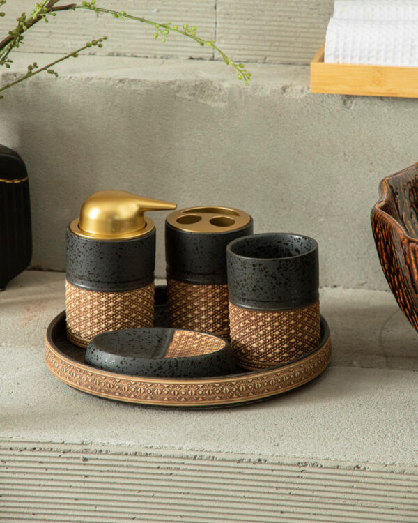 Artisan Textured 5-Piece Bath Set