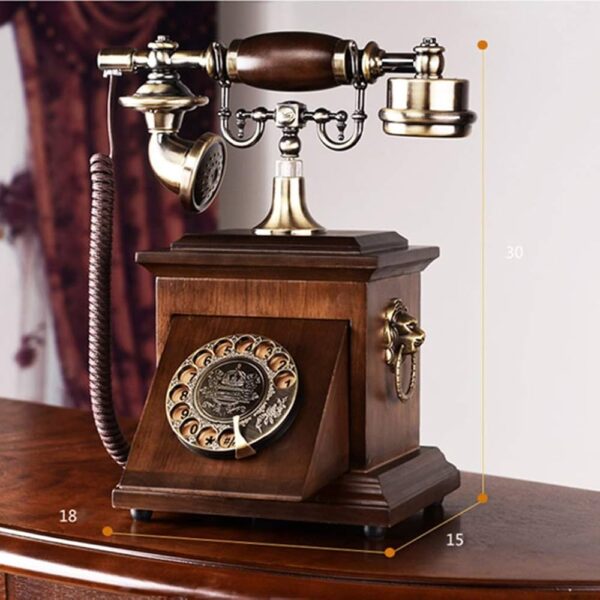 European Oak Telephone