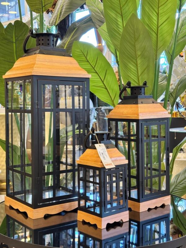Elegant Wooden Lanterns